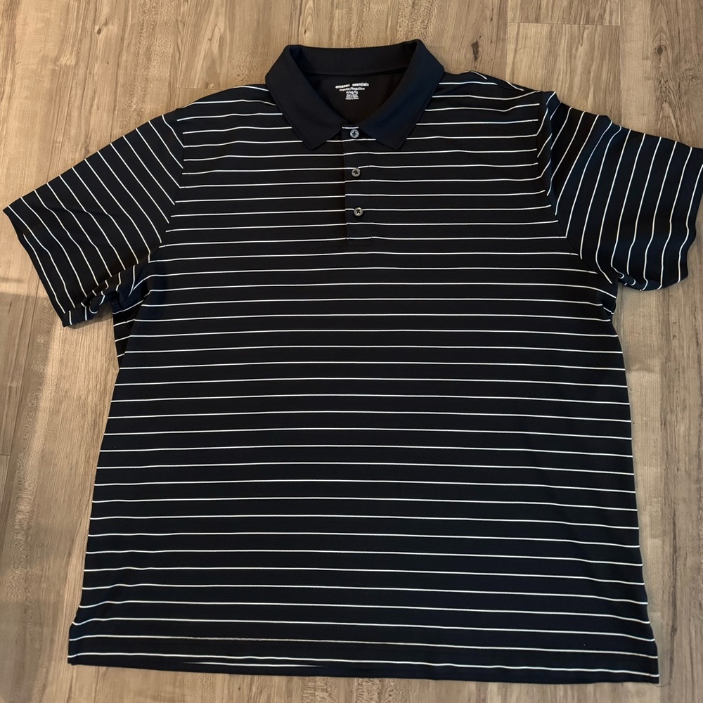 Men’s Polo Shirts Men's Polo Shirts XL Regular Fit Short Sleeve Shirts Set of 3 - Picture 3 of 13